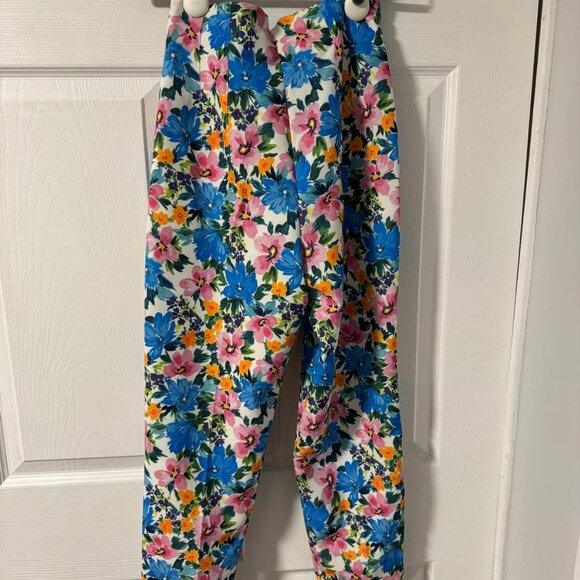 Floral High Rise Pants - Picture 3 of 4